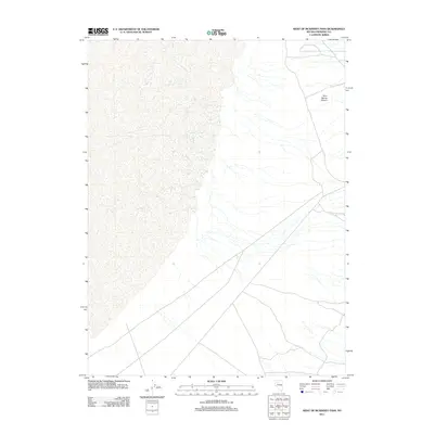 2011 Map of West of McKinney Pass, 2011 Print