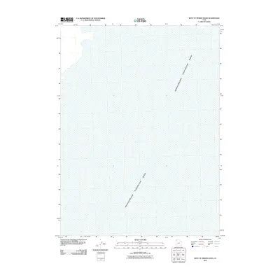 2011 Map of West of Miners Basin, 2011 Print