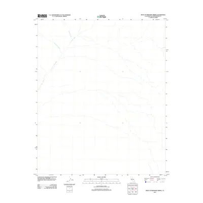2012 Map of West of Mohawk Spring, 2012 Print