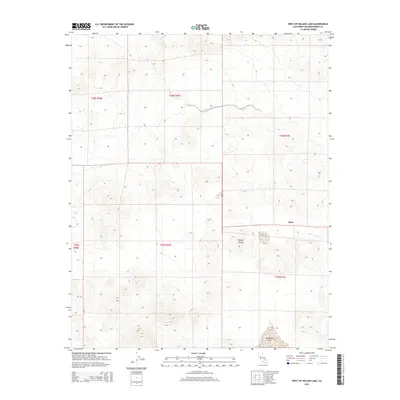 2015 Map of West of Nelson Lake, 2015 Print