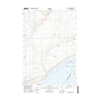 2017 Map of West of Paterson, 2017 Print