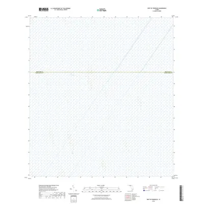 2018 Map of West of Pennsuco, 2018 Print