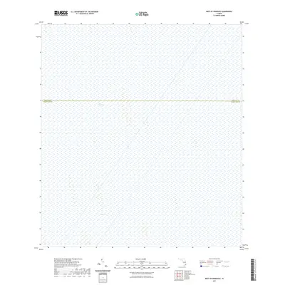 2021 Map of West of Pennsuco, 2021 Print