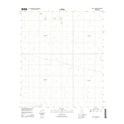 2014 Map of West of Pisinimo, 2014 Print