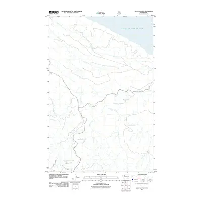 2011 Map of West of Pysht, 2011 Print