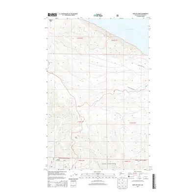 2014 Map of West of Pysht, 2014 Print