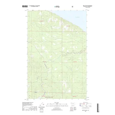 2020 Map of West of Pysht, 2020 Print