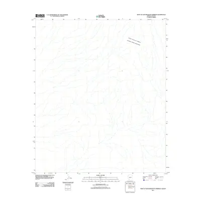 2011 Map of West of Quitobaquito Springs, 2011 Print