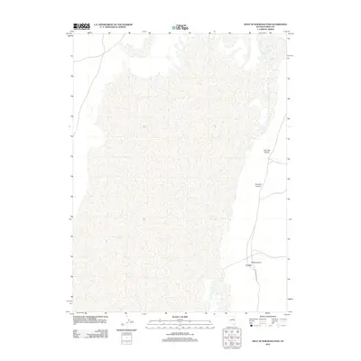 2012 Map of West of Railroad Pass, 2012 Print