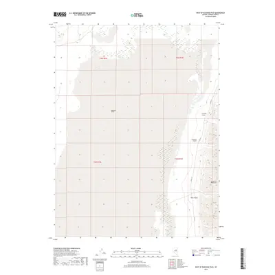 2018 Map of West of Railroad Pass, 2018 Print