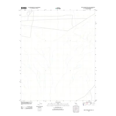 2012 Map of West of Red Pass Lake, 2012 Print