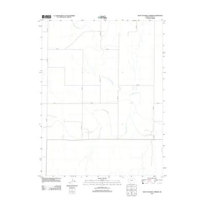 2012 Map of West of Russell Springs, 2012 Print