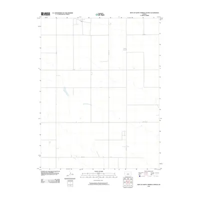 2010 Map of West of Sainte Theresa Church, 2010 Print