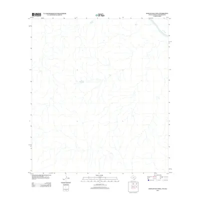 2012 Map of West of Salt Well, 2012 Print