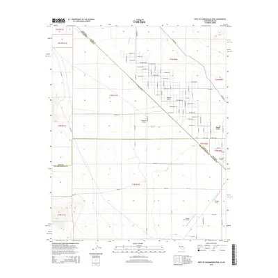 2015 Map of West of Shenandoah Peak, 2015 Print