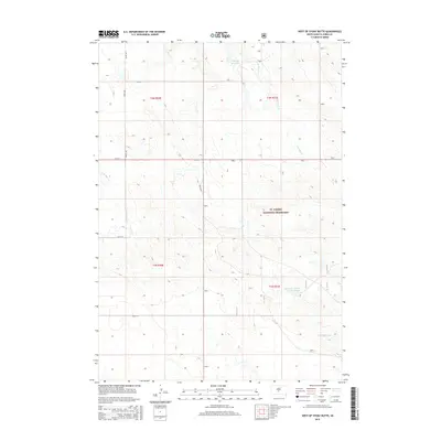 2015 Map of West of Stony Butte, 2015 Print