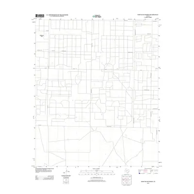 2012 Map of West of Sundown, 2012 Print