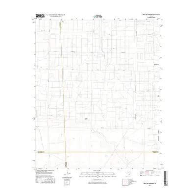 2016 Map of West of Sundown, 2016 Print