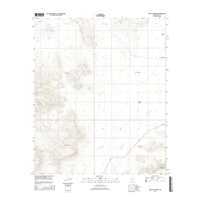 2014 Map of West of Ventana, 2014 Print