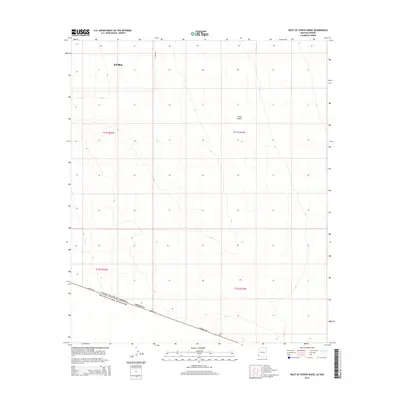 2014 Map of West of Vopoki Ridge, 2014 Print