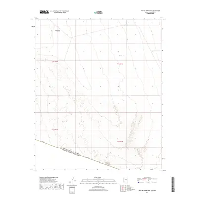 2018 Map of West of Vopoki Ridge, 2018 Print