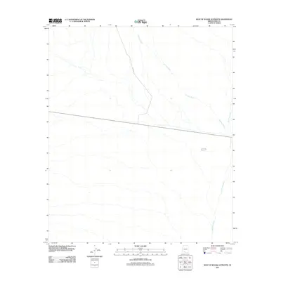 2011 Map of West of Wahak Hotrontk, 2011 Print