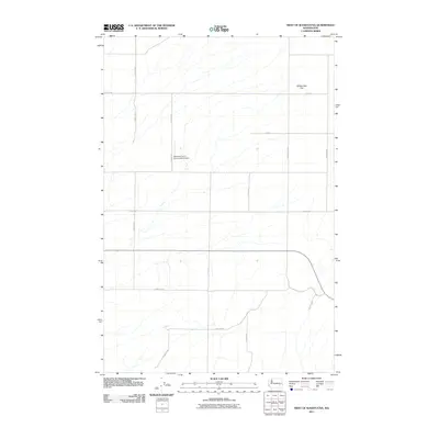 2011 Map of West of Washtucna, 2011 Print