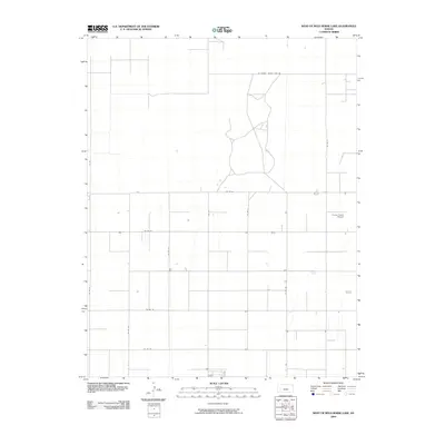 2009 Map of West of Wild Horse Lake, 2009 Print