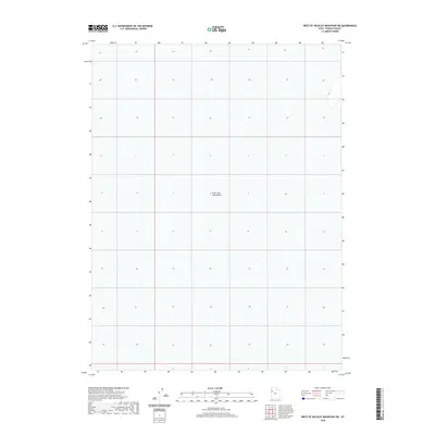 2020 Map of West of Wildcat Mountain SW, 2020 Print