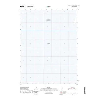 2023 Map of West of Wildcat Mountain SW, 2023 Print