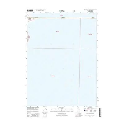 2015 Map of West of Willow Ranch, 2015 Print