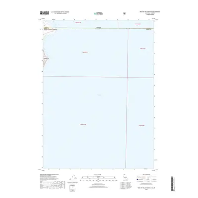 2018 Map of West of Willow Ranch, 2018 Print