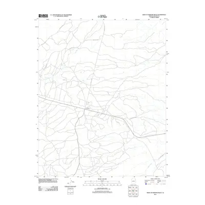2011 Map of West of Window Rock, 2011 Print