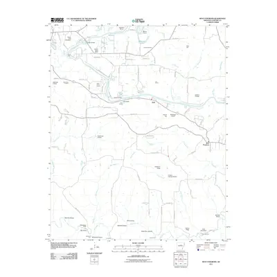 2011 Map of West Pangburn, 2011 Print