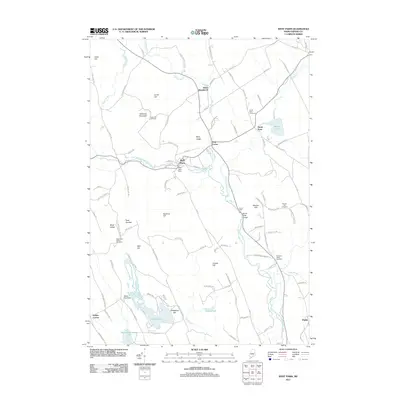 2011 Map of West Paris, 2011 Print