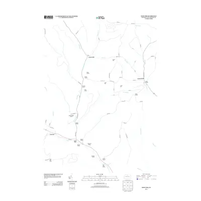 2013 Map of West Pike, 2013 Print