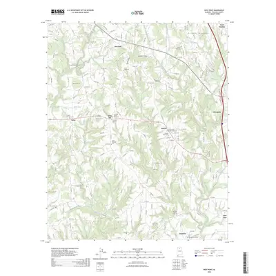 2026 Map of West Point, 2026 Print