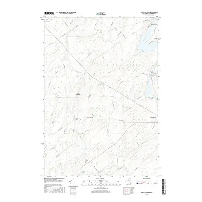 2016 Map of West Potsdam, 2016 Print