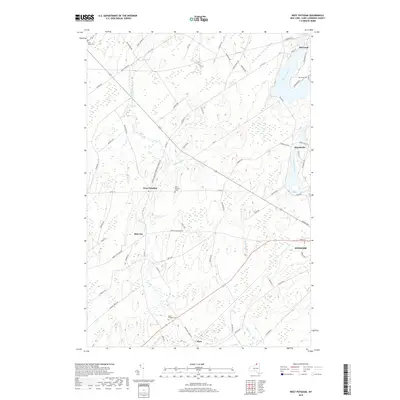 2019 Map of West Potsdam, 2019 Print