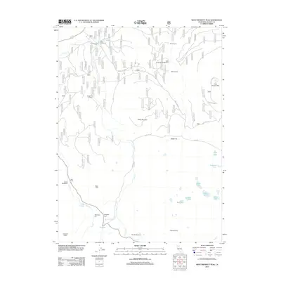 2012 Map of West Prospect Peak, 2012 Print