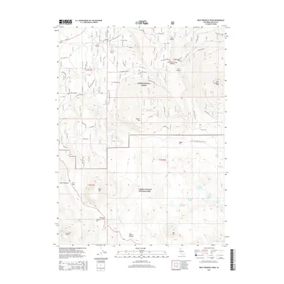 2015 Map of West Prospect Peak, 2015 Print