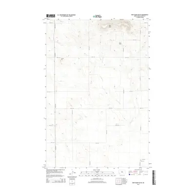2014 Map of West Rainy Butte, 2014 Print