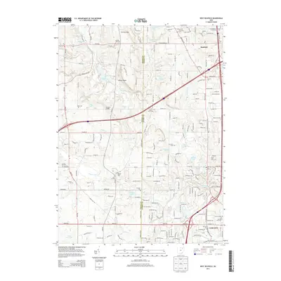 2013 Map of West Richfield, 2013 Print