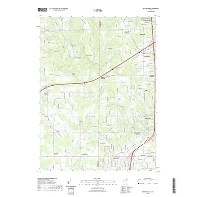 2019 Map of West Richfield, 2019 Print