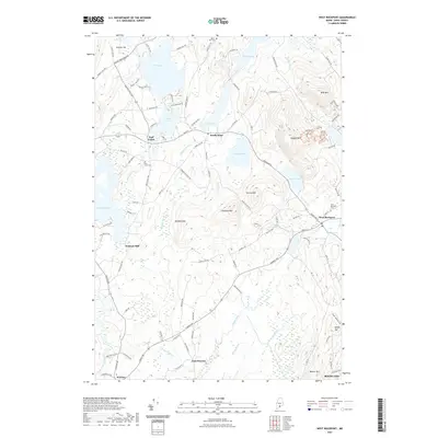 2021 Map of West Rockport, 2021 Print