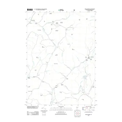 2012 Map of West Rupert, 2012 Print