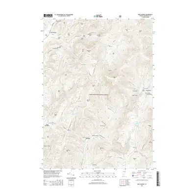 2015 Map of West Rupert, 2015 Print