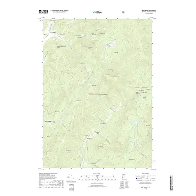 2018 Map of West Rupert, 2018 Print