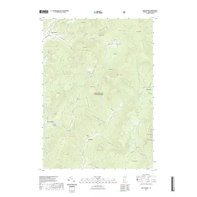 2021 Map of West Rupert, 2021 Print