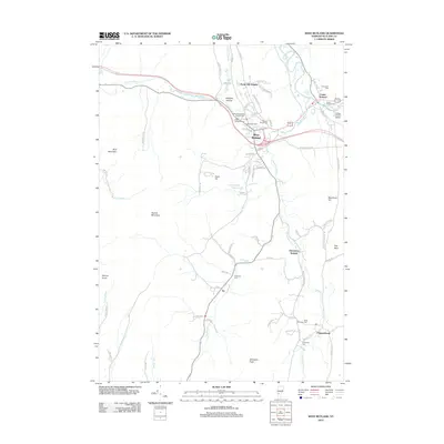 2012 Map of West Rutland, 2012 Print